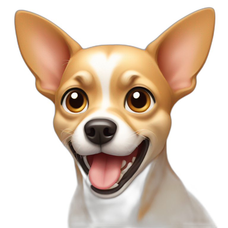 barking Chihuahua emoji