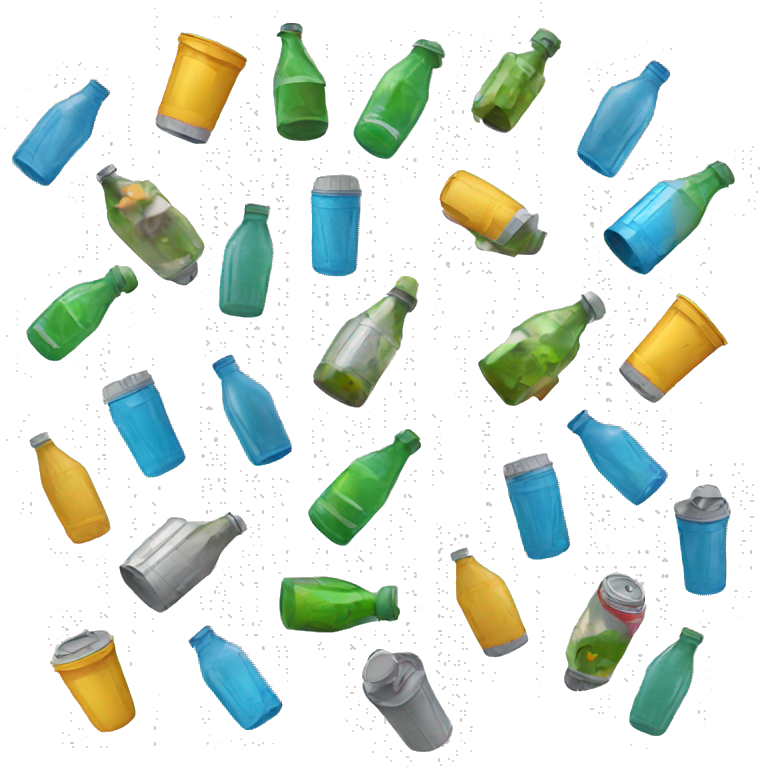 trash-bin-filled-with-bottles emoji