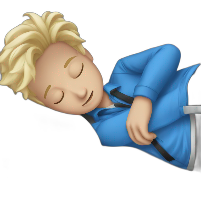 resting peacefully alone in dreams emoji
