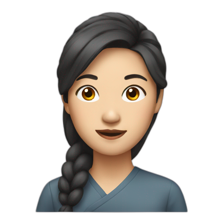asian woman emoji