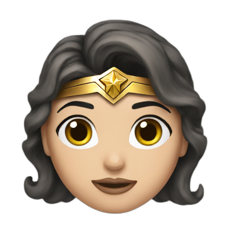 emoji wonder woman