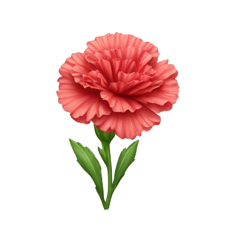 red carnation flower emoji emoji