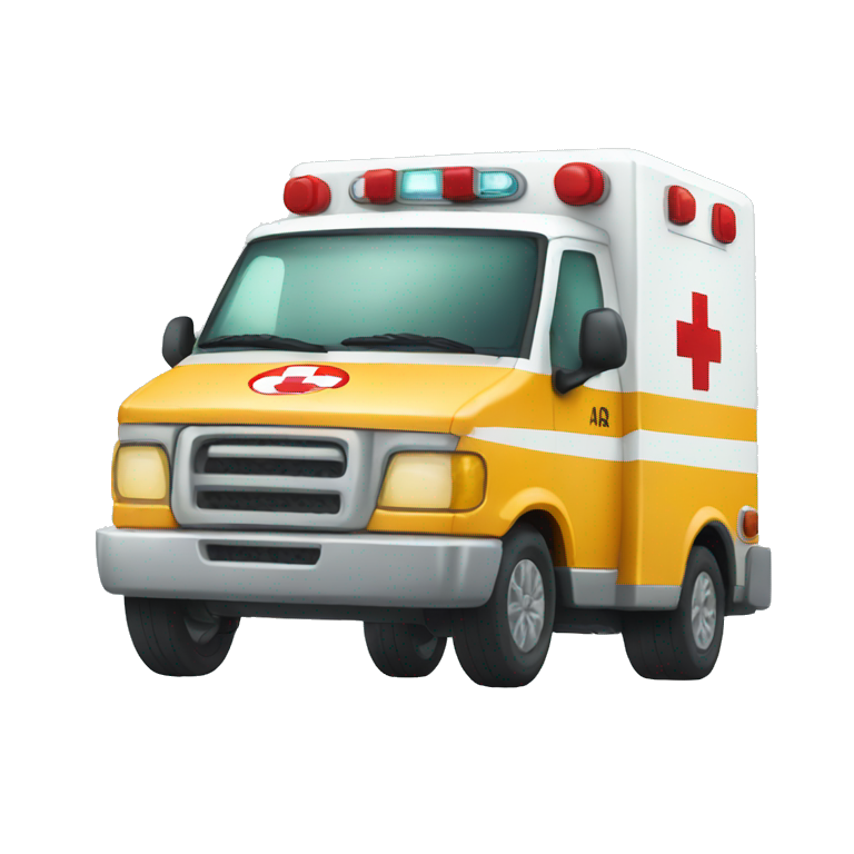 ambulance pleasure emotion emoji