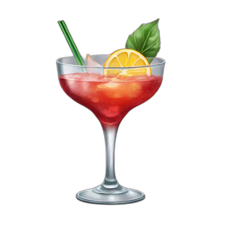 Fancy cocktail  emoji
