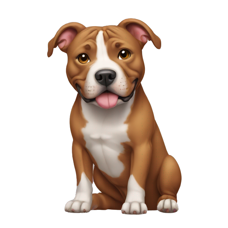 pitbull dog  emoji