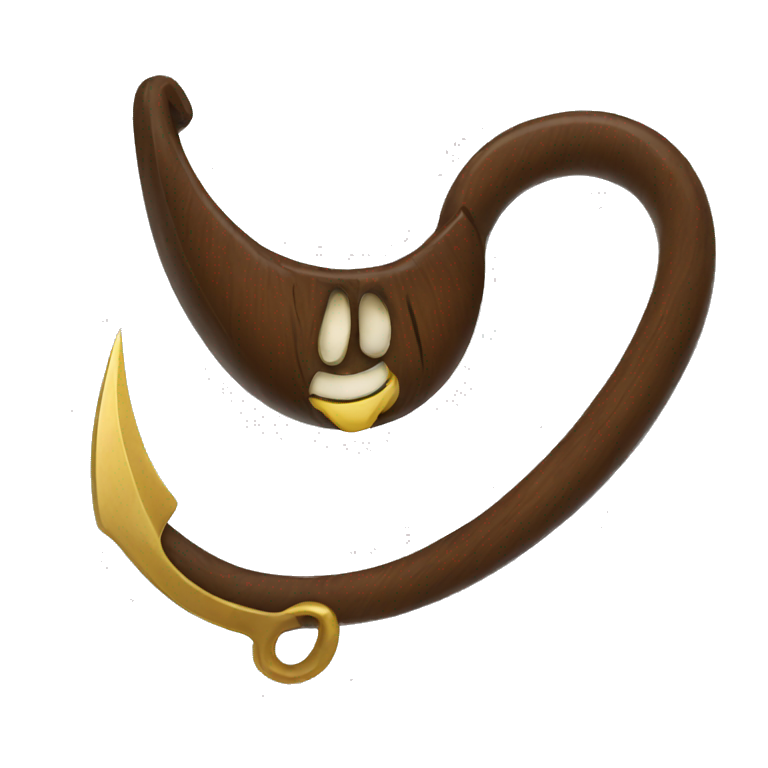 Hook emoji