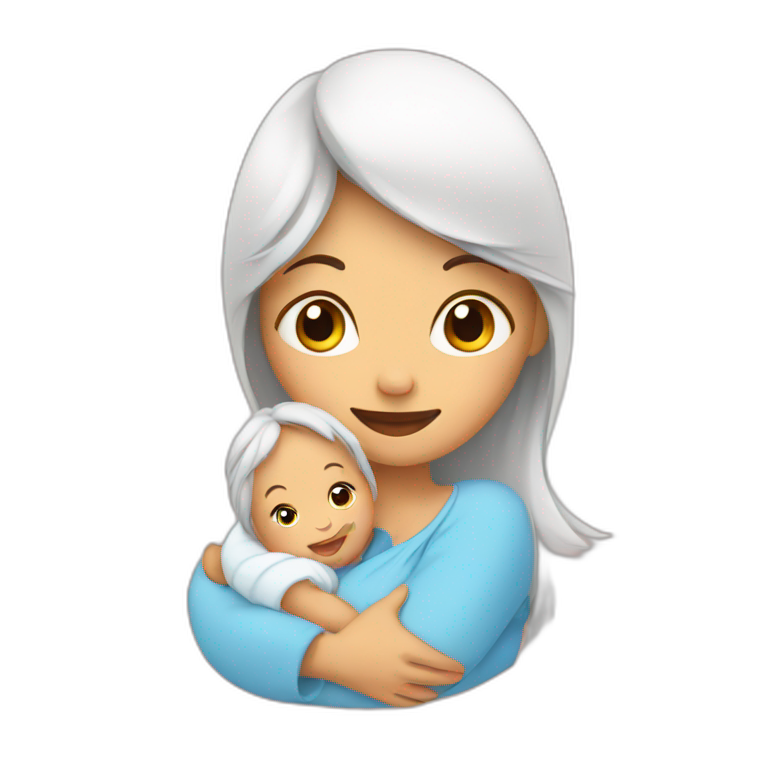 Mother-baby emoji