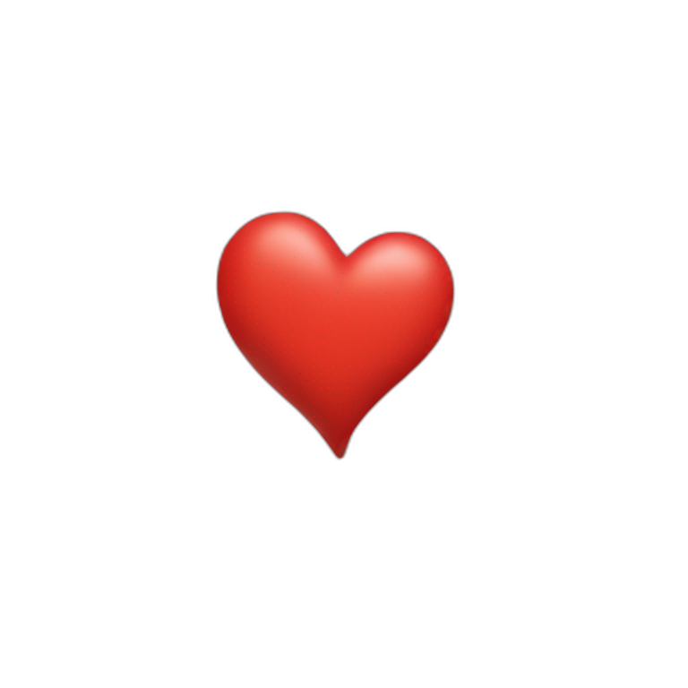 Heart shape  emoji