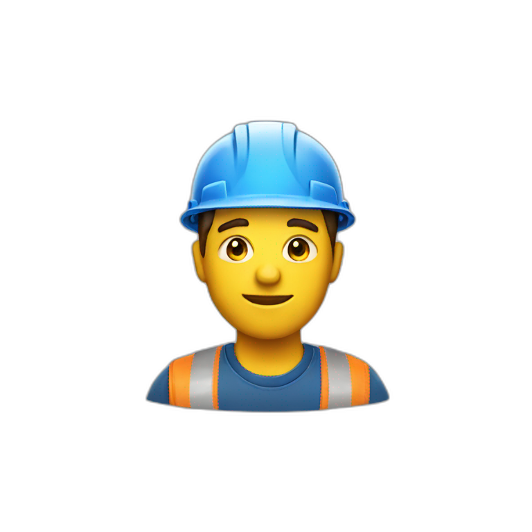 construction worker emoji