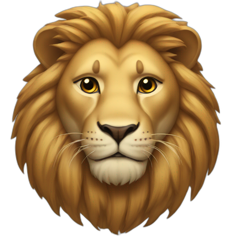 lion like emoji