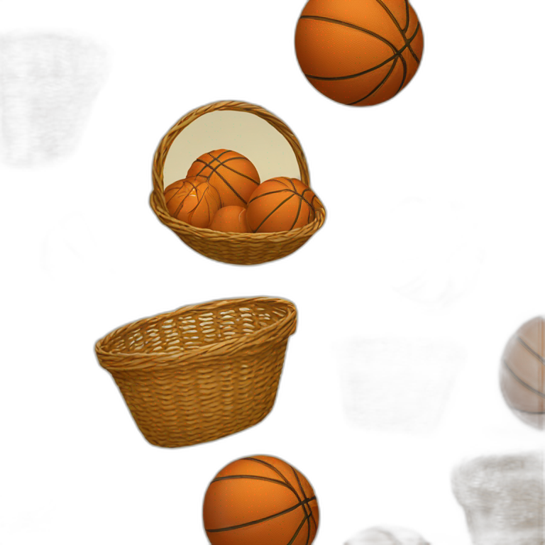 basket shoot emoji