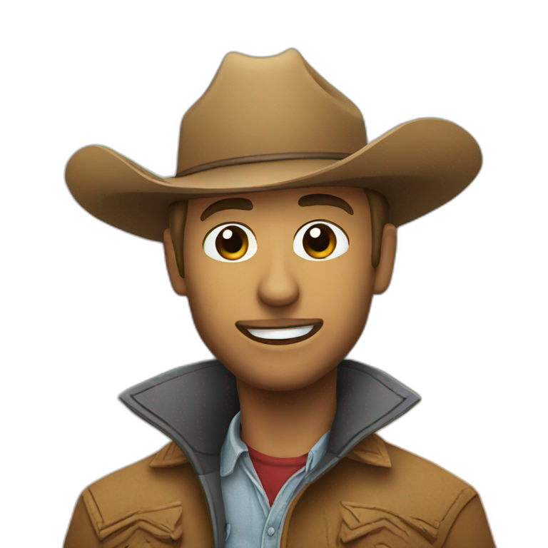 Spyder cowboy emoji