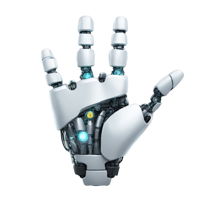 Ai robot HAND emoji