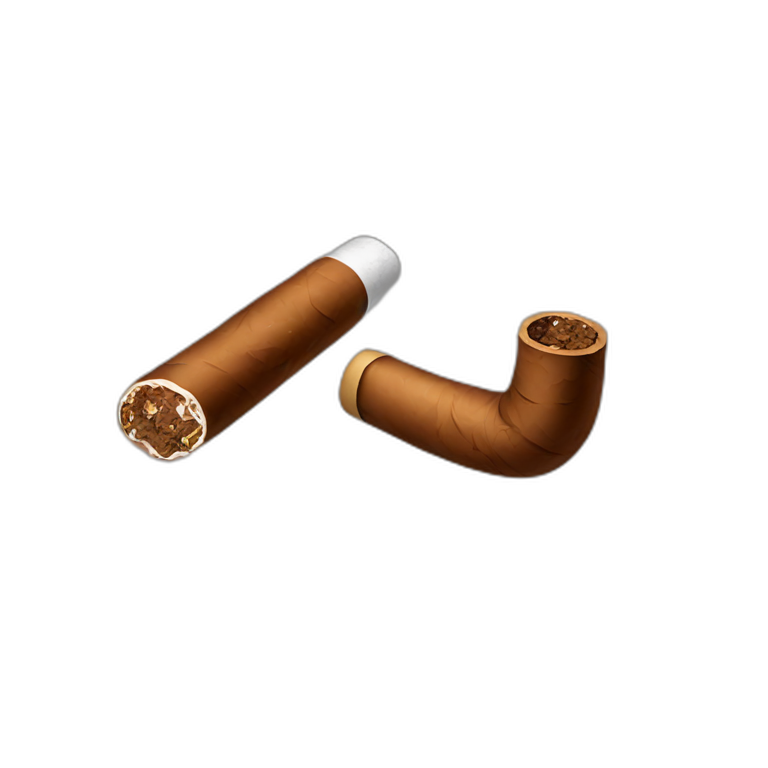 cigar smoking emoji