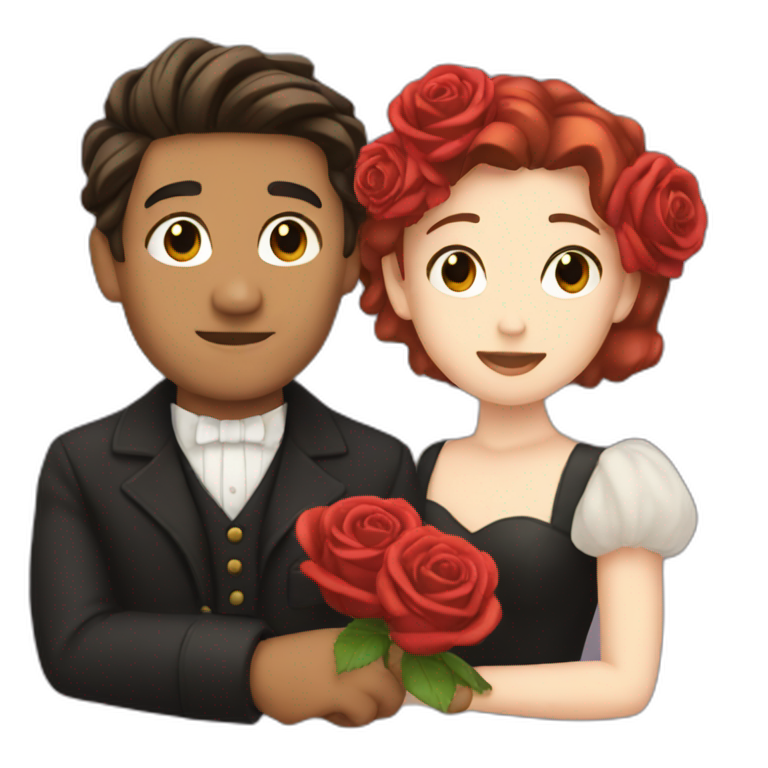 Rose and Jack titanic emoji