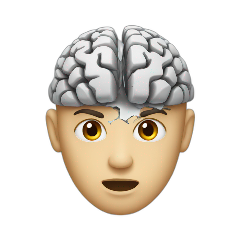 Damaged Brain  emoji