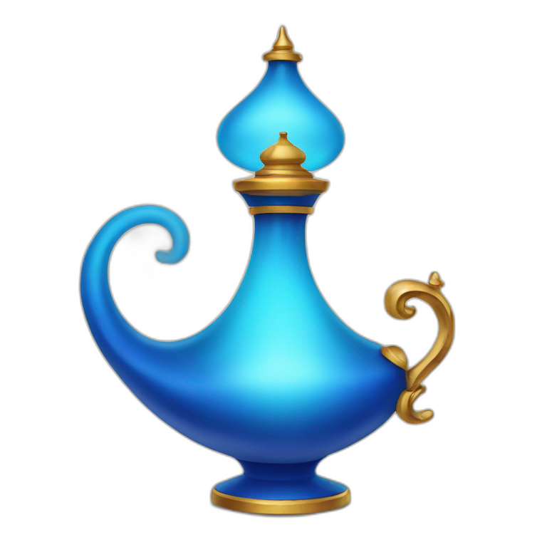 Genie lamp aladdin emoji