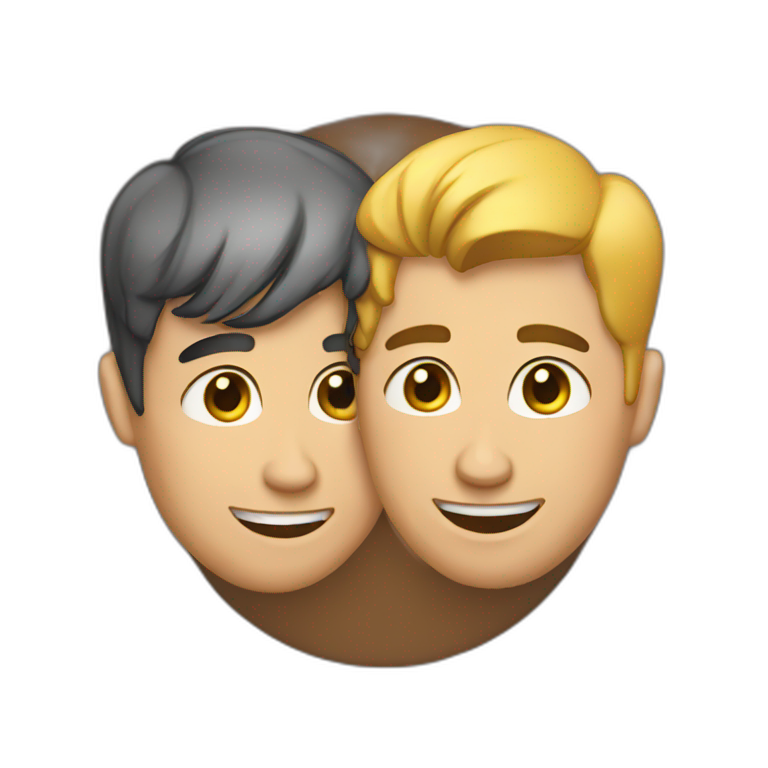 Gay couple emoji
