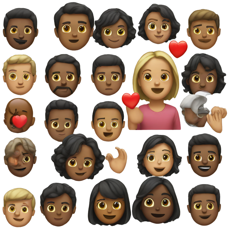 I love you emoji