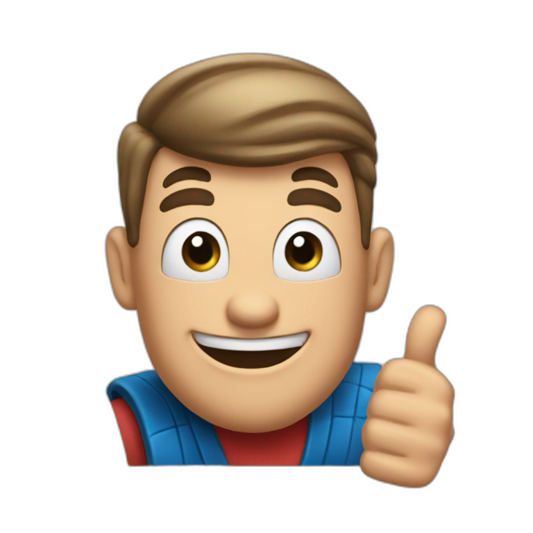 barnacle boy thumbs up emoji