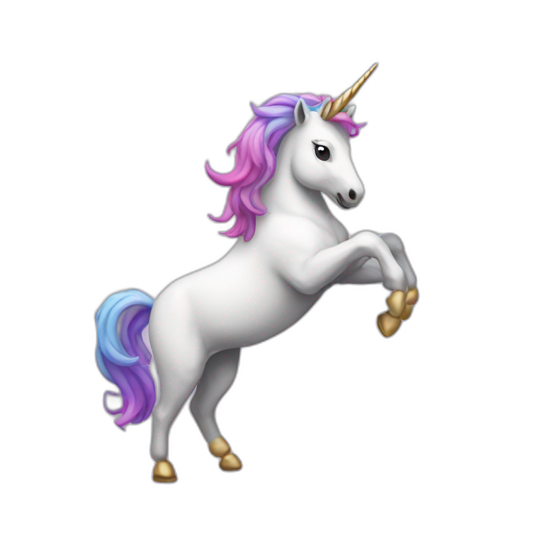 unicorn dancing emoji