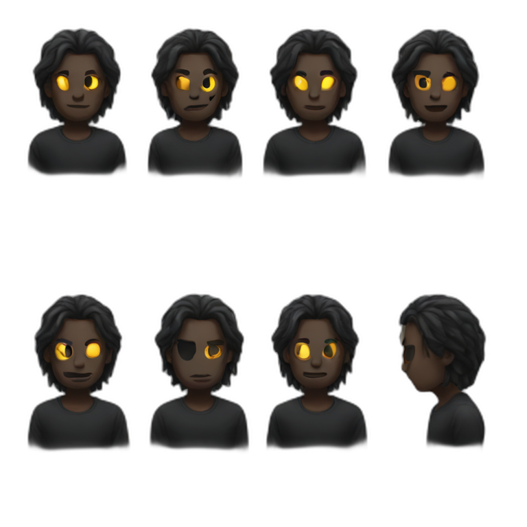 darkness emoji