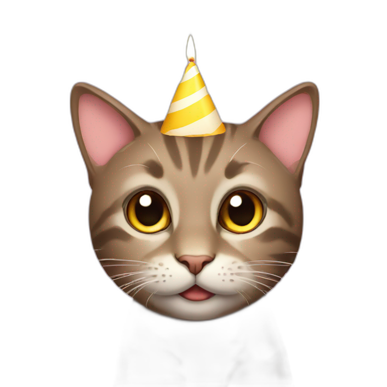 birthday cat emoji