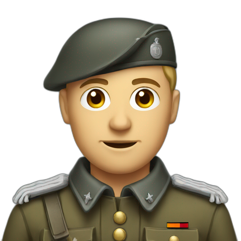 German soldier emoji