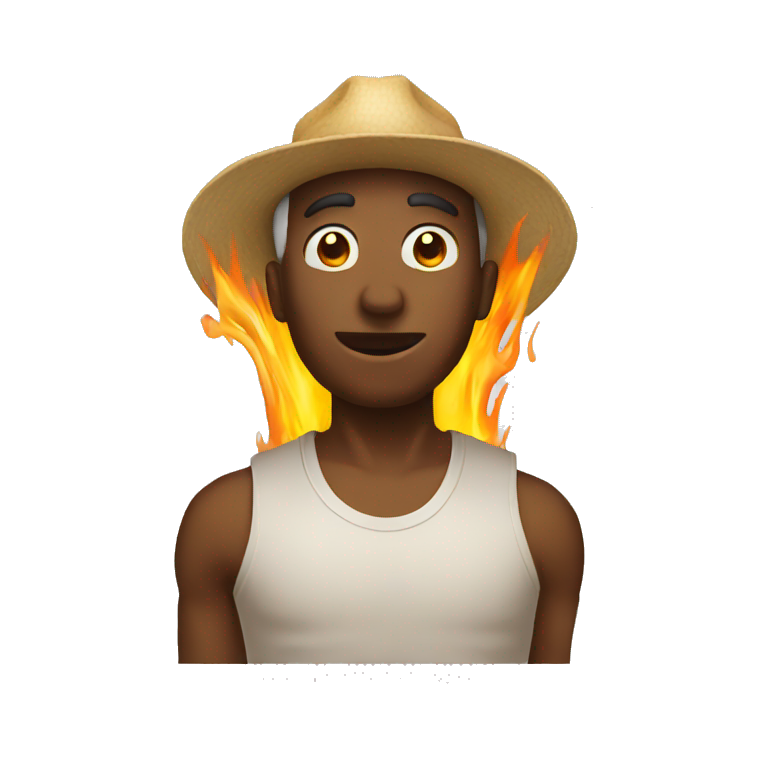 Extreme heat emoji