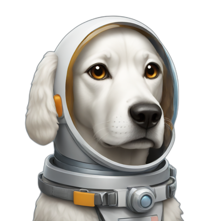 space dog emoji