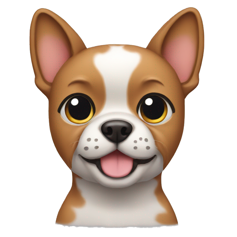 Dog with cat ears emoji