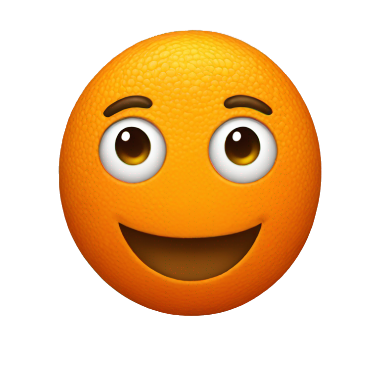 orange  emoji