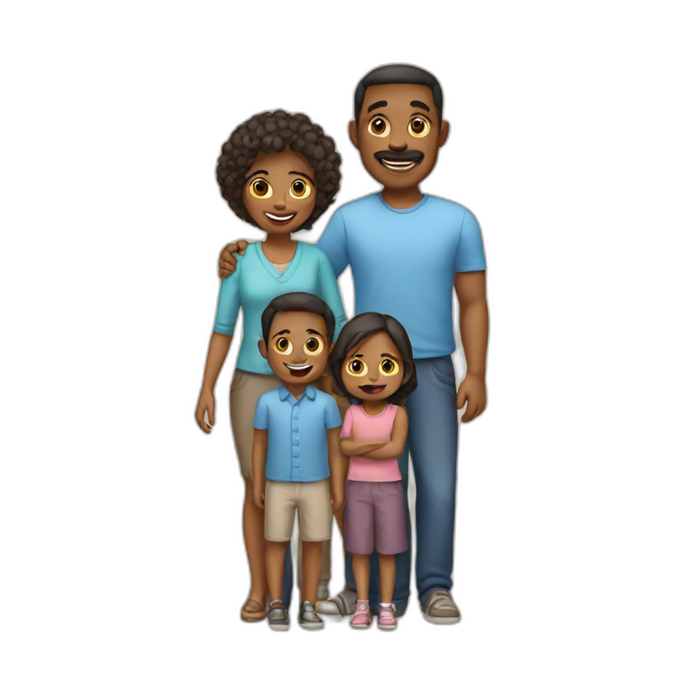 a family emoji