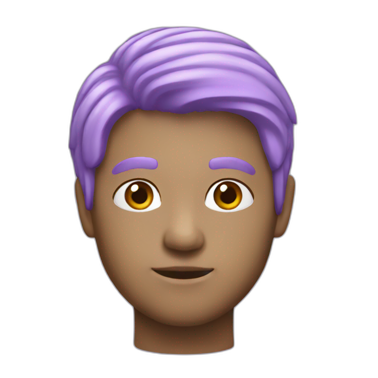 Light Purple emoji