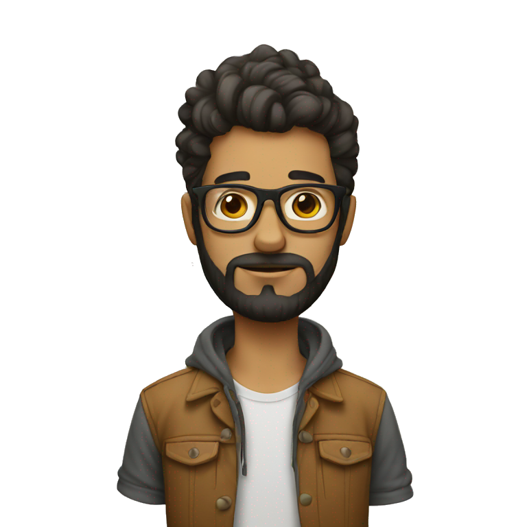 hipster emoji