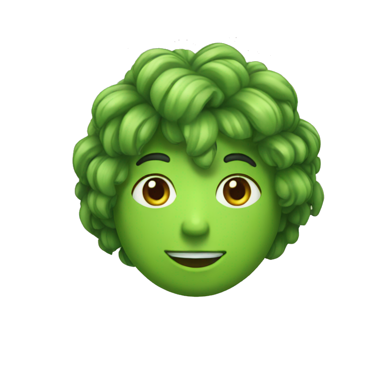 Corazon verde emoji