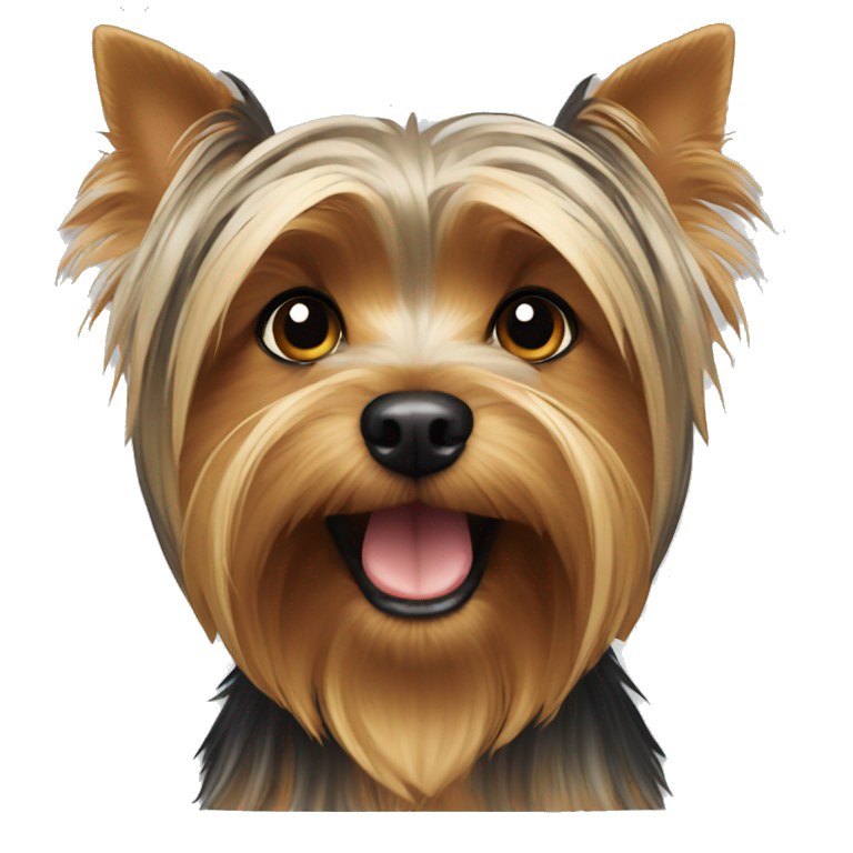 Yorkshire Terrier dog emoji