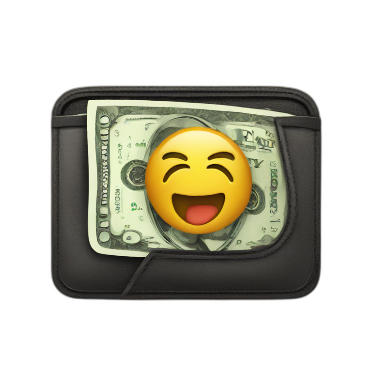 money in wallet emoji