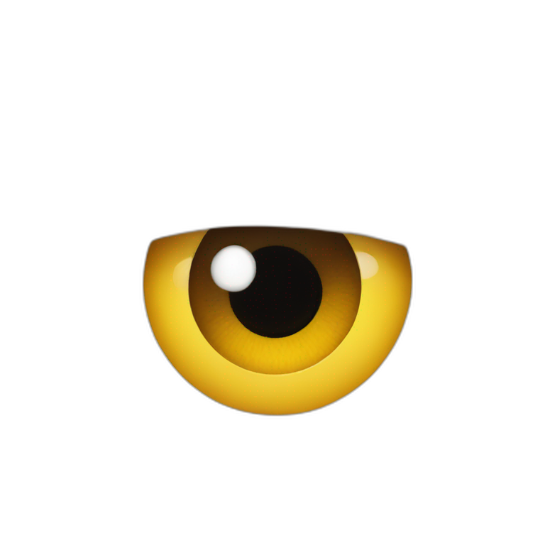 eye of a face emoji