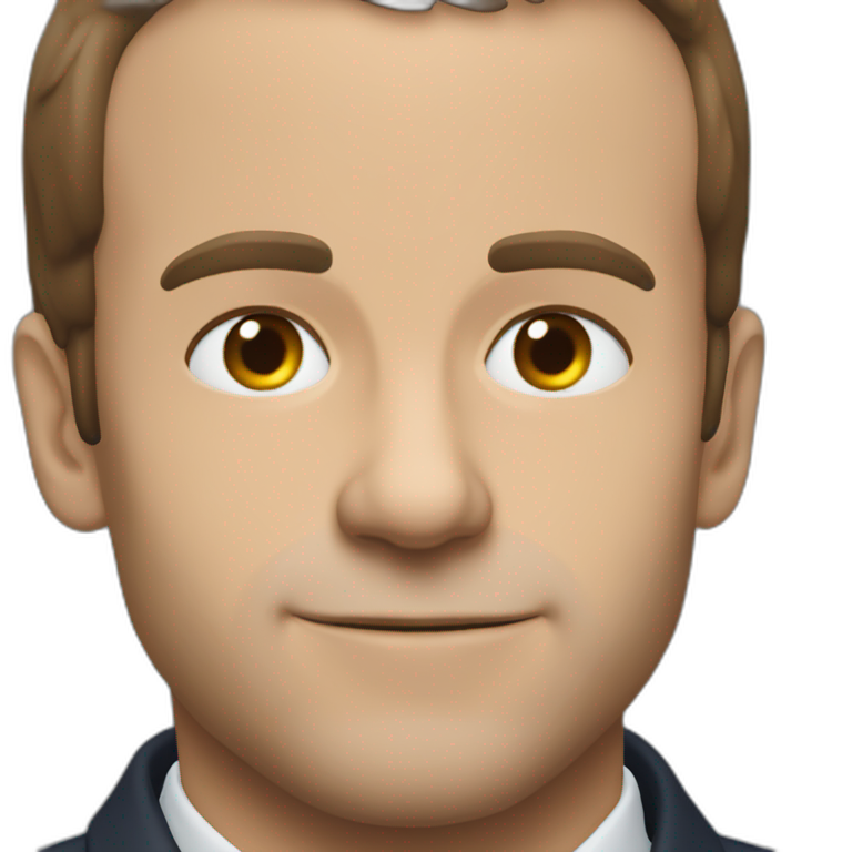 Macron qui dort emoji