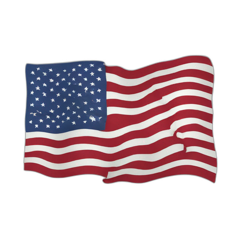 USA FLAG Emoji emoji