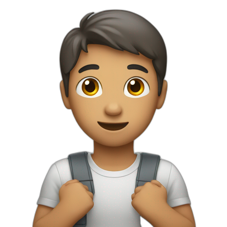 person holding both arms up emoji