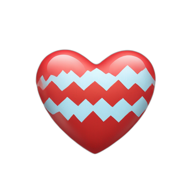 Heart Ukraine emoji