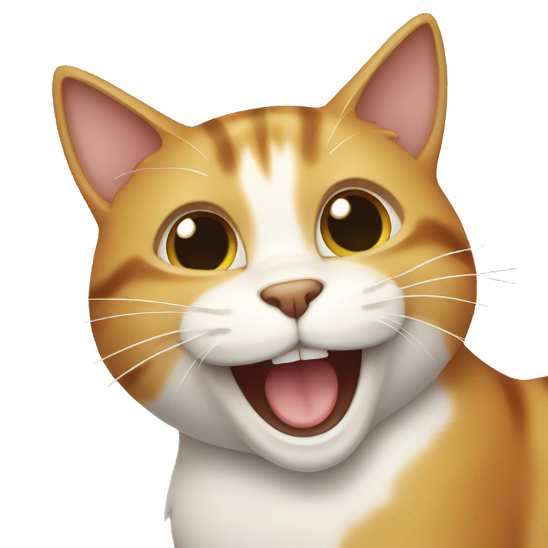 cat laughing emoji
