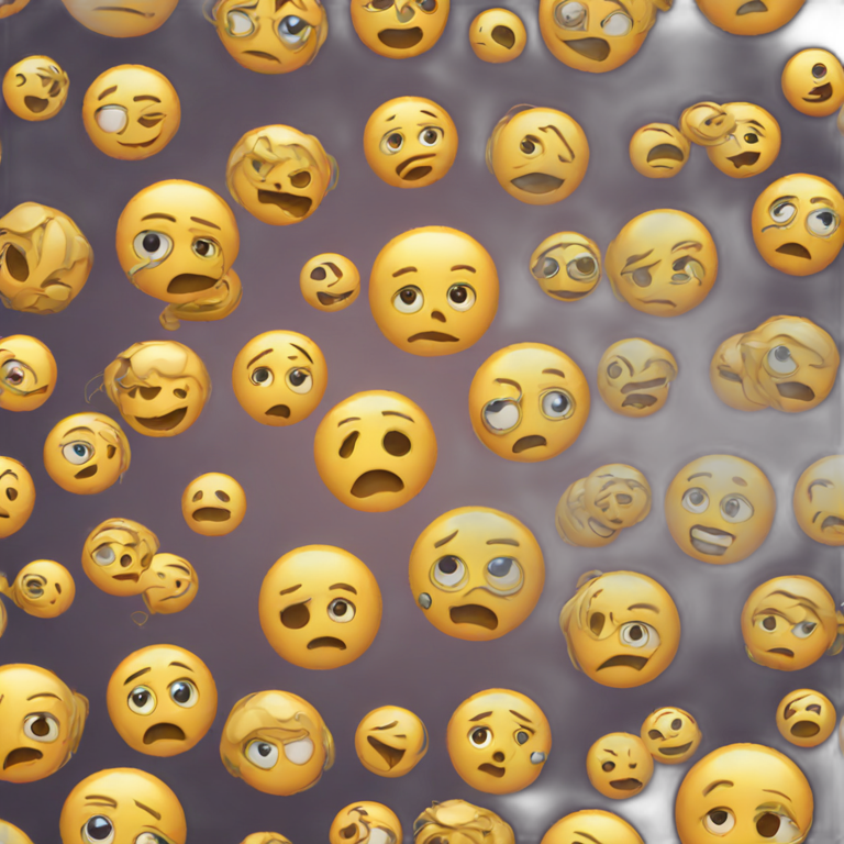 Will worried about AI generated Emojis emoji
