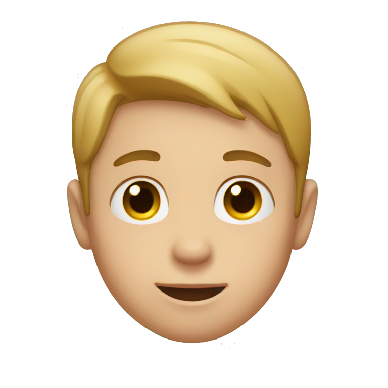 Boy with heart in his eyes  emoji