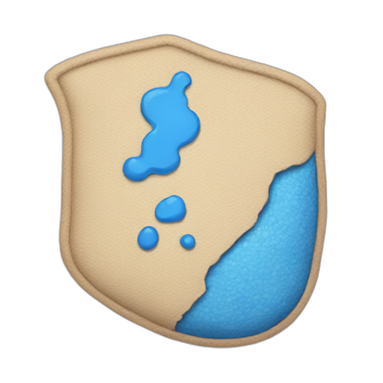 blue wound patch emoji