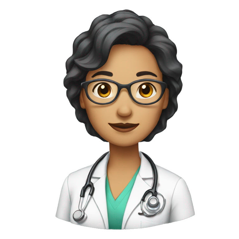 doctora pelo corto emoji