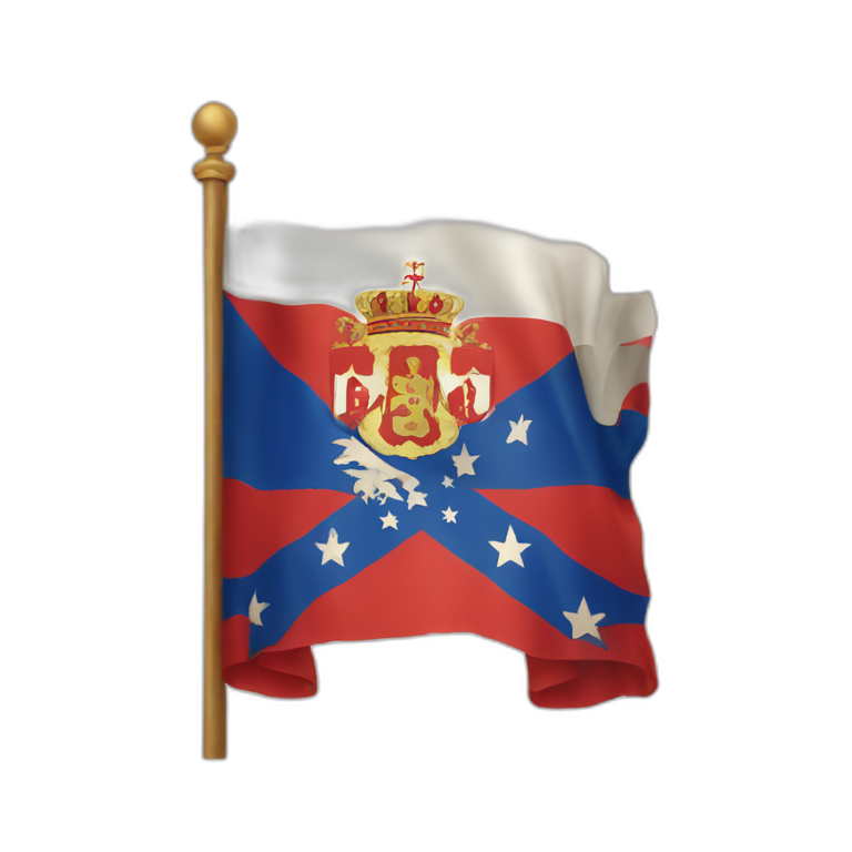 Serbian Old flag emoji