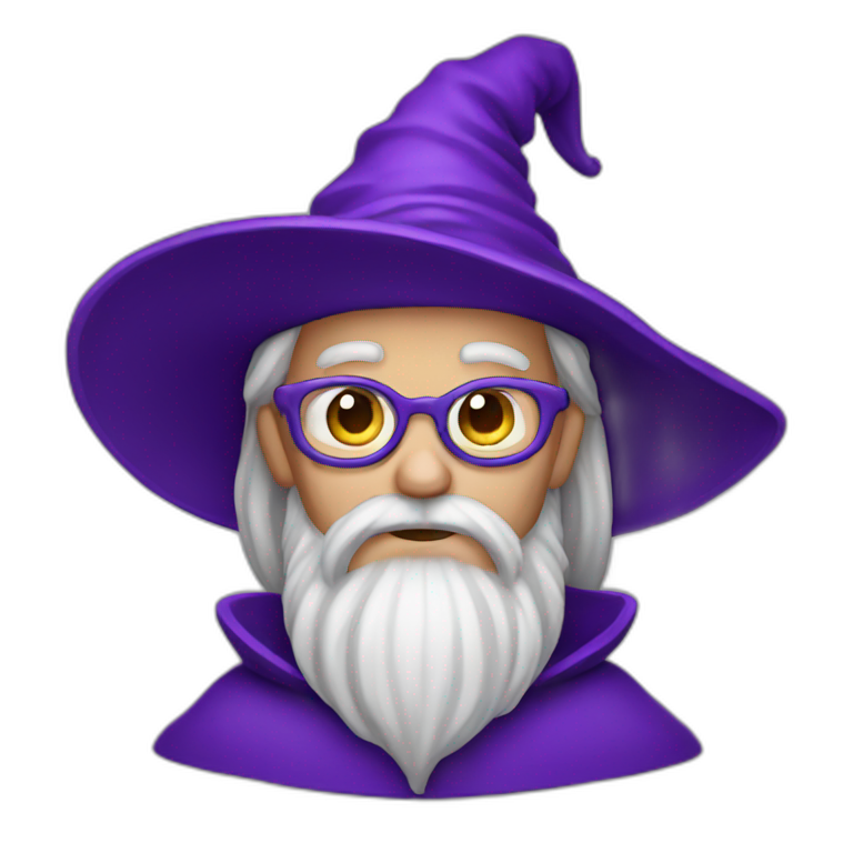 purple wizard emoji